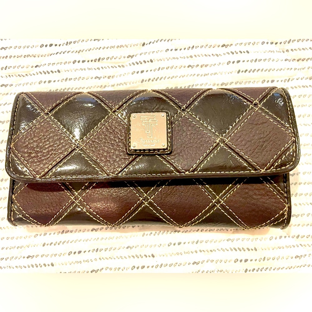 Tignanello Brown Leather Wallet